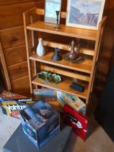 Wooden-ladder-display-shelf