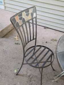 Wrought-Iron-Stone-Patio-Set-second-image