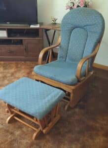 Blue-Geometric-Glider-Rocker-and-Ottoman