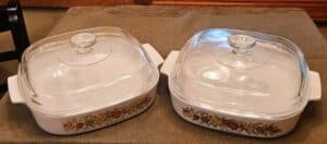 Corning-Ware-Spice-of-Life-Le-Romarin-Casserole-Dishes