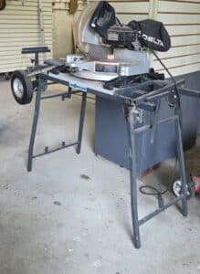 Delta-Miter-Saw-on-Rolling-Stand