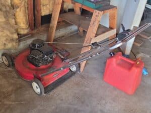 Gas-powered-walk-behind-mower