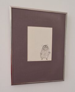 Gwen-Frostic-Raccoon-Block-Print