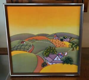 Haitian-Fabric-Landscape-Art