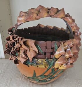 Handmade-Decorative-Clay-Basket