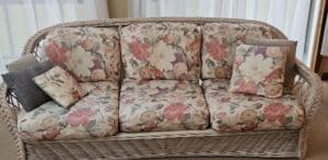 Henry-Link-Floral-Wicker-Sofa
