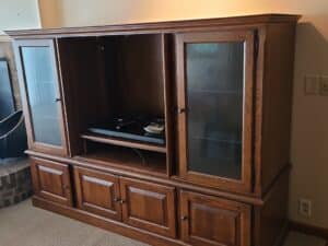 Large-Oak-Entertainment-Center