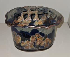 Mary-Humphrey-Studio-Pottery-Flower-Frog