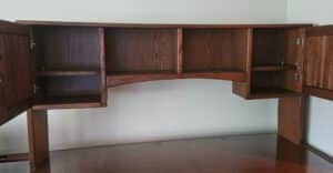 Oak-Mission-Style-Desk-with-Hutch-second-image