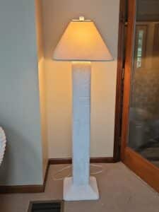 Postmodern-Plaster-Floor-Lamp
