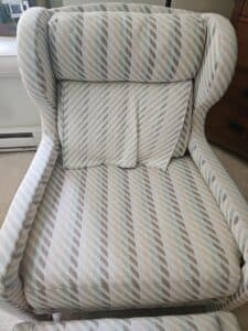 Striped-Wingback-Chair-and-Ottoman-third-image