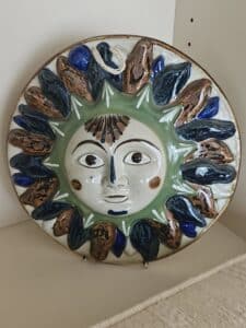 Talavera-Sun-Face-Plaque