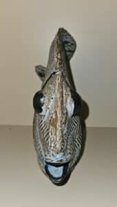 Textured-Ceramic-Fish-Sculpture-second-image
