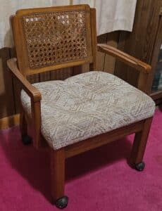 Vintage-Cane-Back-Armchair