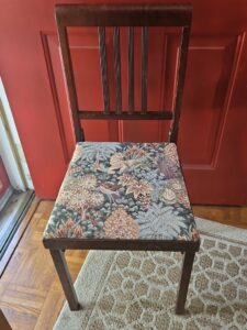 Vintage-Folding-Chairs-with-Tapestry-Seat-set-of