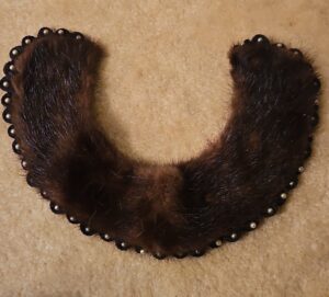 Vintage-Mink-Fur-Collar-with-Beads