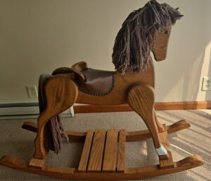 Wooden-Rocking-Horse