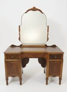 Antique-Art-Deco-Waterfall-Vanity-with-Mirror