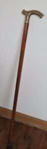 Brass-Floral-Handle-Wooden-Cane
