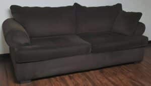 Brown-Corduroy-Sofa