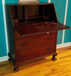 Chippendale-Style-Secretary-Desk-second-image