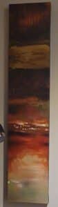 Contemporary-Abstract-Vertical-Oil-Painting-Warm-Earth-Tones