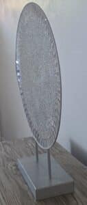 Crushed-Mirror-Mosaic-Disk-Sculpture-second-image
