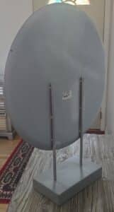 Crushed-Mirror-Mosaic-Disk-Sculpture-third-image