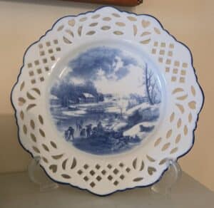 Currier-Ives-Winter-Scene-Plate