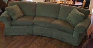 Curved-Three-Seat-Sofa