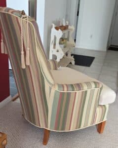 Drexel-Heritage-Striped-Wingback-Chair-fourth-image