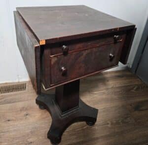 Empire-Mahogany-Drop-Leaf-Sewing-Table-h-l-w-third-image-1