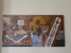 Folk-Art-Bunny-Sunflower-Wood-Plaque