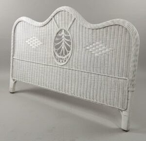 Full-Size-Wicker-Headboard-and-Footboad-with-Pierced-Detail-bed-frame-with-mattress-or-boxspring-fifth-image