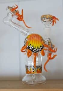 Glass-Wig-Wag-Bubbler-Pipe-with-Tentacles-1