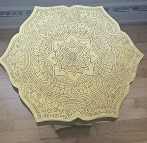 Gold-Mandala-Accent-Table-second-image
