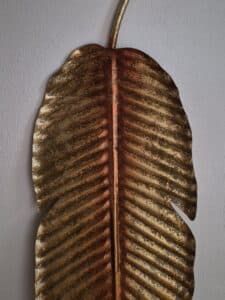 Golden-Feather-Metal-Wall-Art-fourth-image