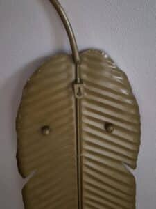 Golden-Feather-Metal-Wall-Art-third-image