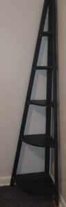 Kiera-Grace-Providence-Bailey-Corner-Shelf-Black-Matte-Finish