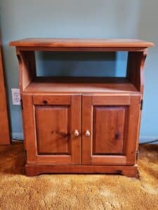 Knotty-Pine-Media-Cabinet