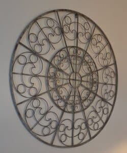 Large-Round-Metal-Wall-Medallion-with-Scrollwork