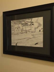 Lighthouse-Ink-Drawing