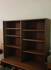Mid-Century-Danish-Teak-Bookcase