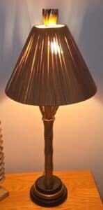 Mid-Century-Hollywood-Regency-Bamboo-Style-Table-Lamp-second-image
