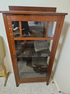 Mission-Oak-China-Cabinet