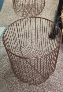 Modern-Copper-Wire-Mesh-Storage-Basket
