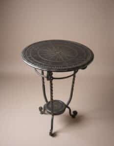Nautical-Compass-Accent-Table-with-Twisted-Base