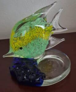 PartyLite-Art-Glass-Fish-Tea-Light-Holder-second-image
