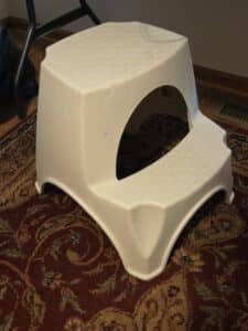 Plastic-two-step-stool