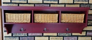 Red-Entryway-Organizer-with-Cubbies-Baskets-H-x-L-x-W